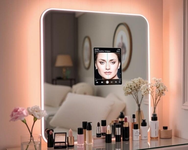 Smarte Schminkspiegel mit Hautanalyse