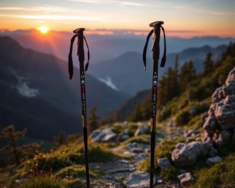 Smarte Wanderstöcke mit Navigation