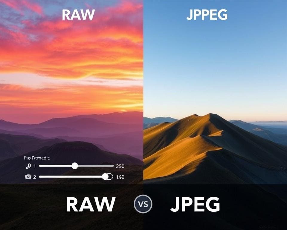 Vor- und Nachteile von RAW und JPEG in der Fotografie