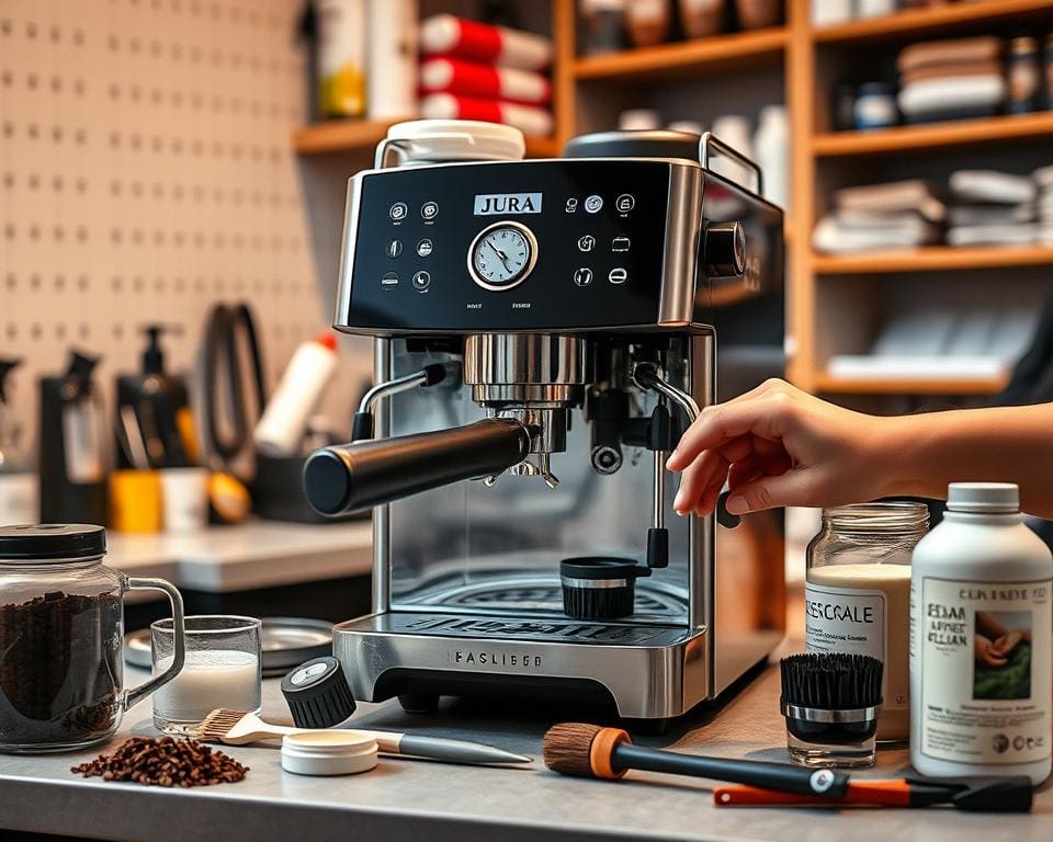 Wartung von Jura Kaffeemaschinen