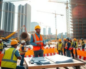 Baustellenmanager: Koordination und Planung auf der Baustelle