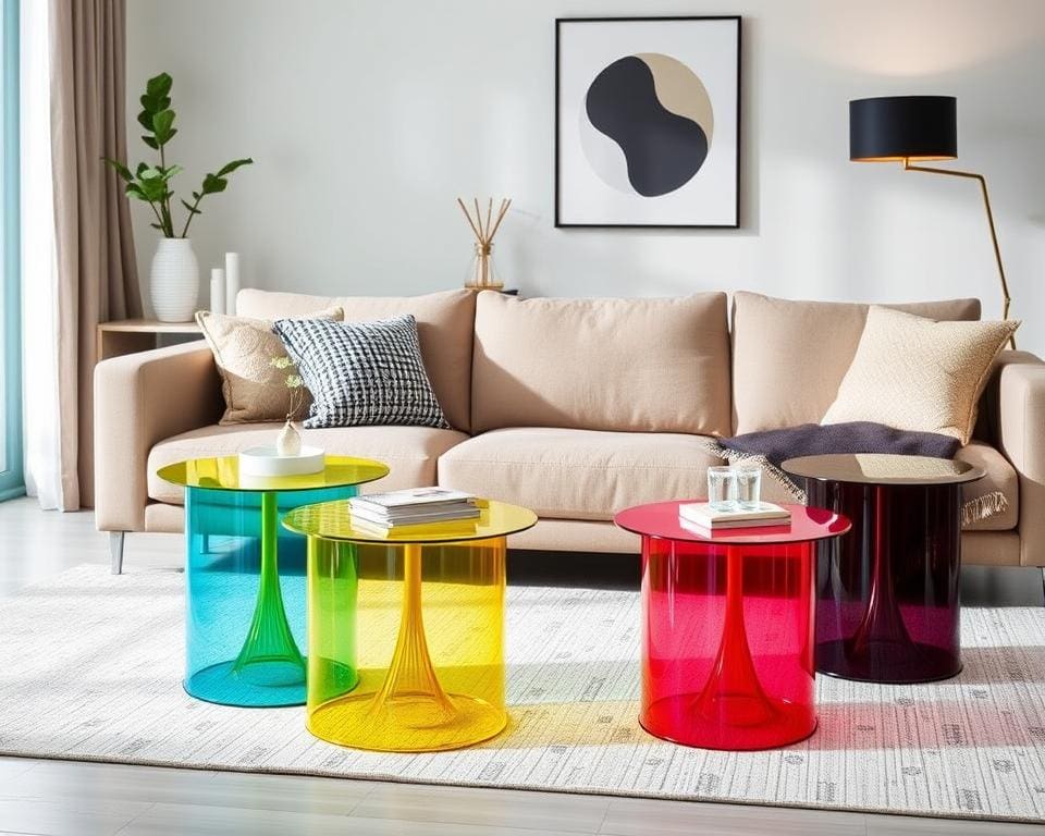 Beistelltische von Kartell: Modern und vielseitig