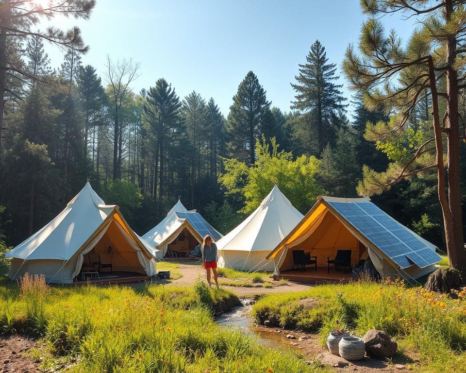 Campingplätze mit nachhaltigen Konzepten finden