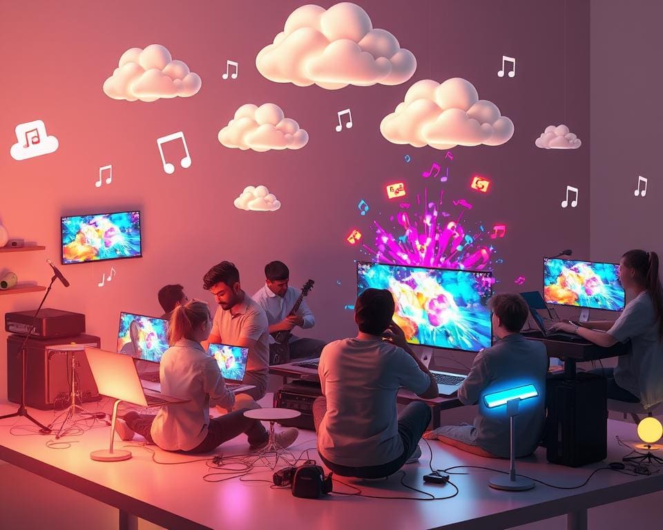 Cloud Collaboration für Musikschaffende