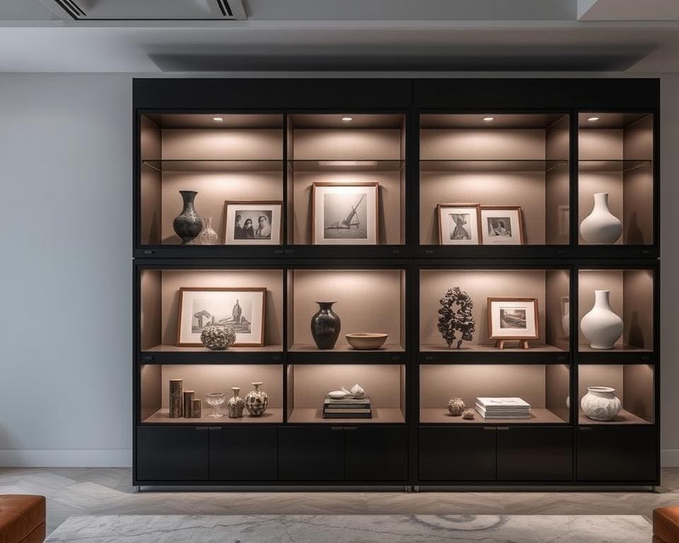 Design-Vitrinen von Ligne Roset: Kunstvolle Präsentation
