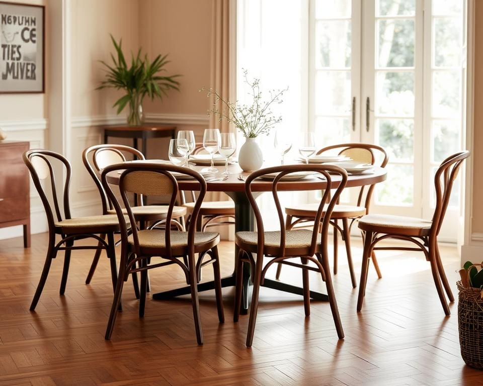 Esszimmerstühle von Thonet: Tradition trifft auf Komfort