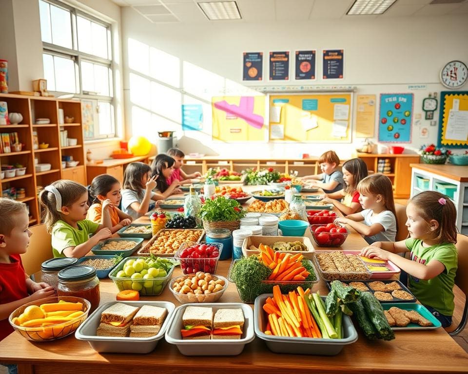 Gesunde Ernährung für Kinder im Schulalltag