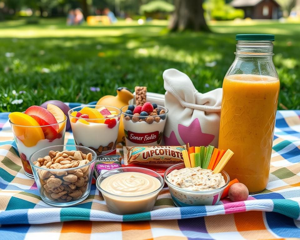 Gesunde Snack-Ideen für unterwegs