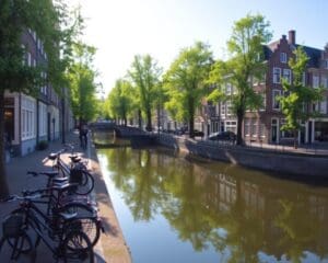 Historische Kanäle in Amsterdam, Niederlande