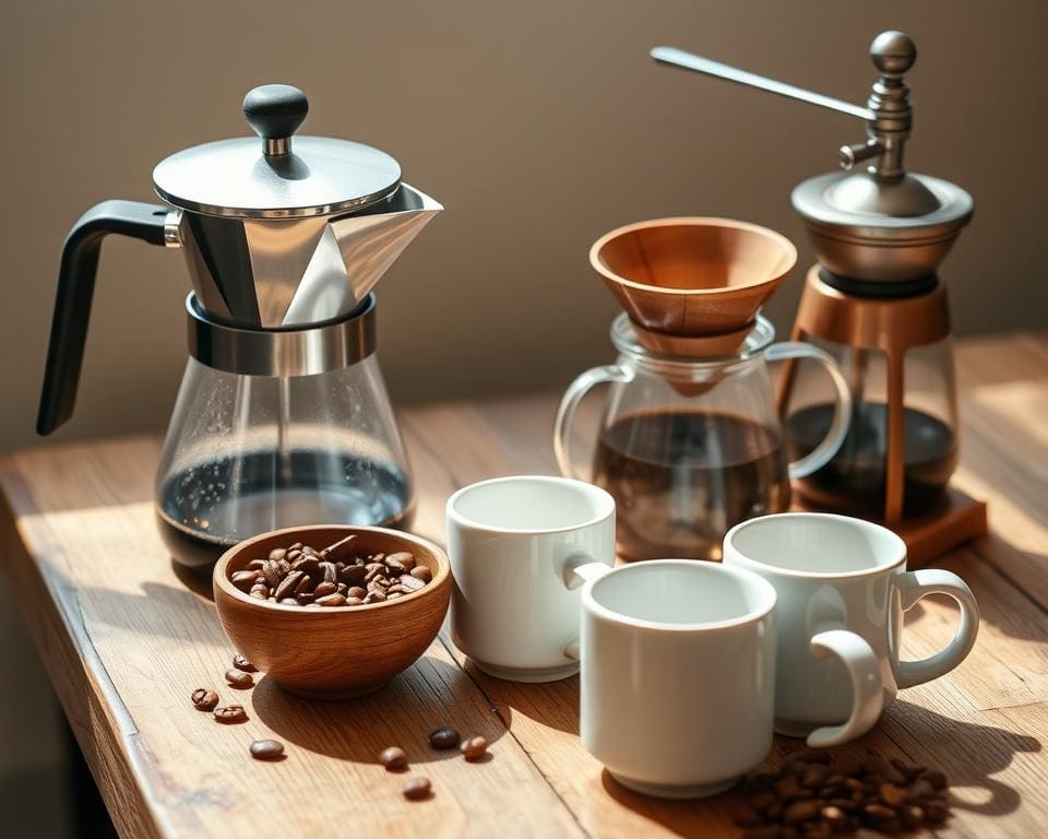 Kaffeezubehör für perfekte Zubereitung