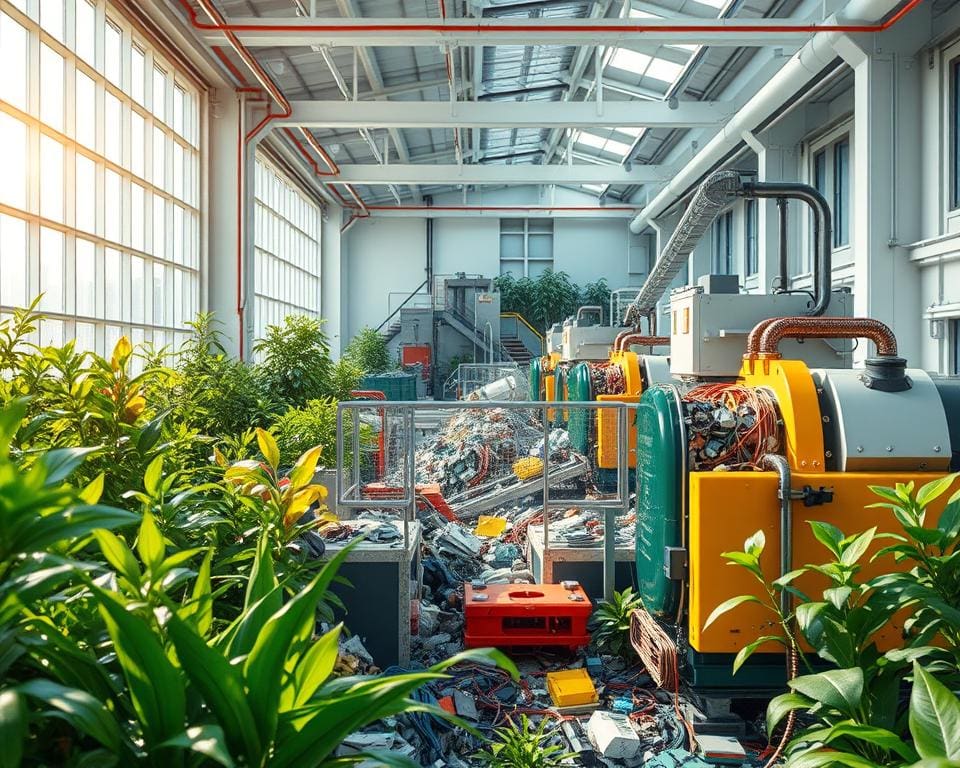 Kann die Recyclingtechnologie den Elektroschrott reduzieren?