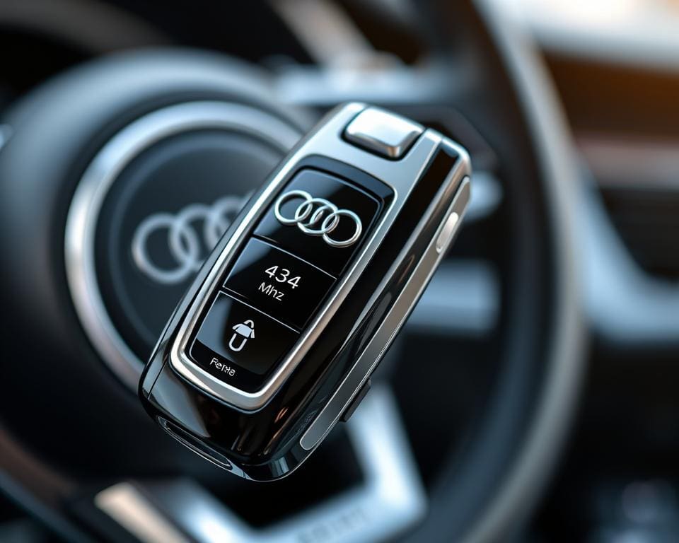 Klappschlüssel Audi 434Mhz
