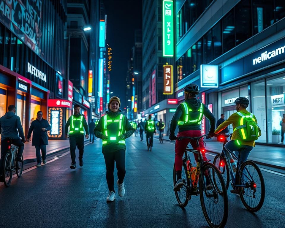 Können intelligente Textilien die Sicherheit im Straßenverkehr fördern?