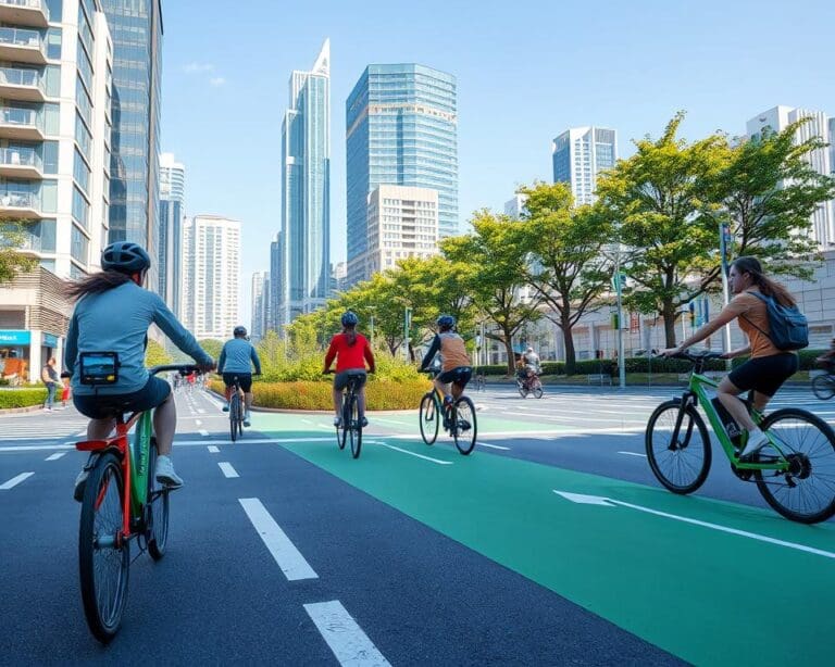 Können smarte Fahrräder den Verkehr in Städten entlasten?