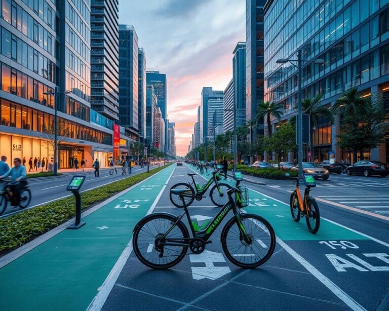 Können smarte Fahrräder den urbanen Verkehr revolutionieren?