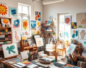 Kunstprojekte, die Anfänger meistern können