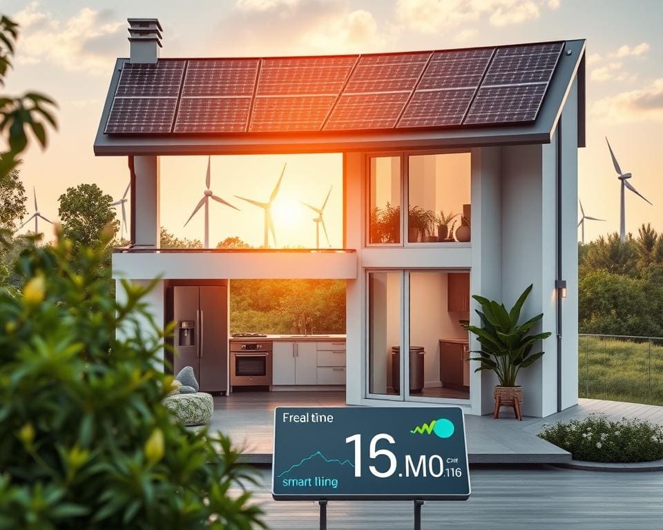 Nutzung erneuerbarer Energien und Smart Home Technologien