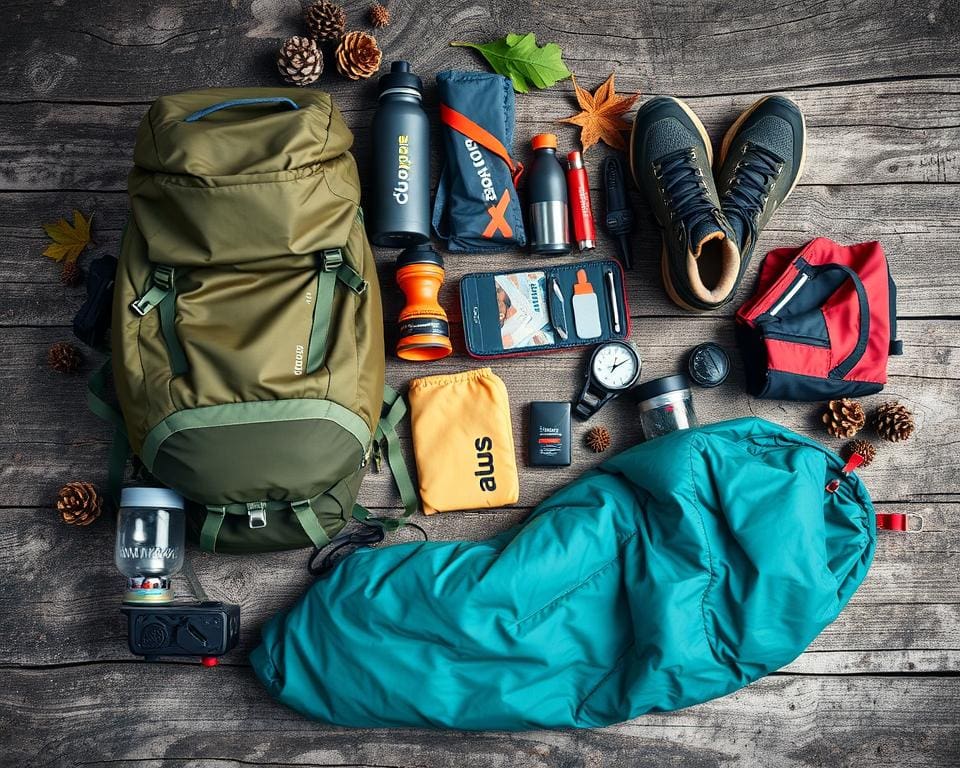 Outdoor-Ausrüstung Übersicht