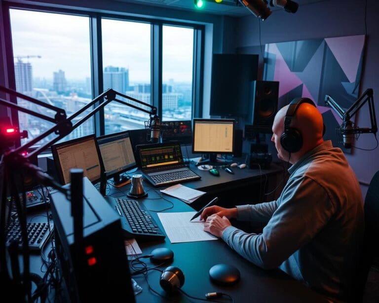 Radiomoderator: Live im Studio – Einblick in den Radioalltag