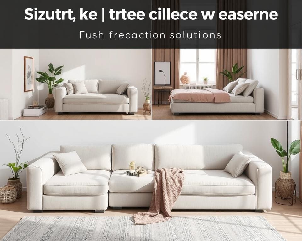 Schlafsofas von Innovation: Flexibilität für kleine Räume