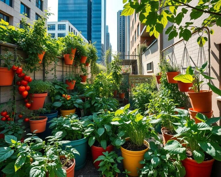 Urban Gardening mit essbaren Pflanzen