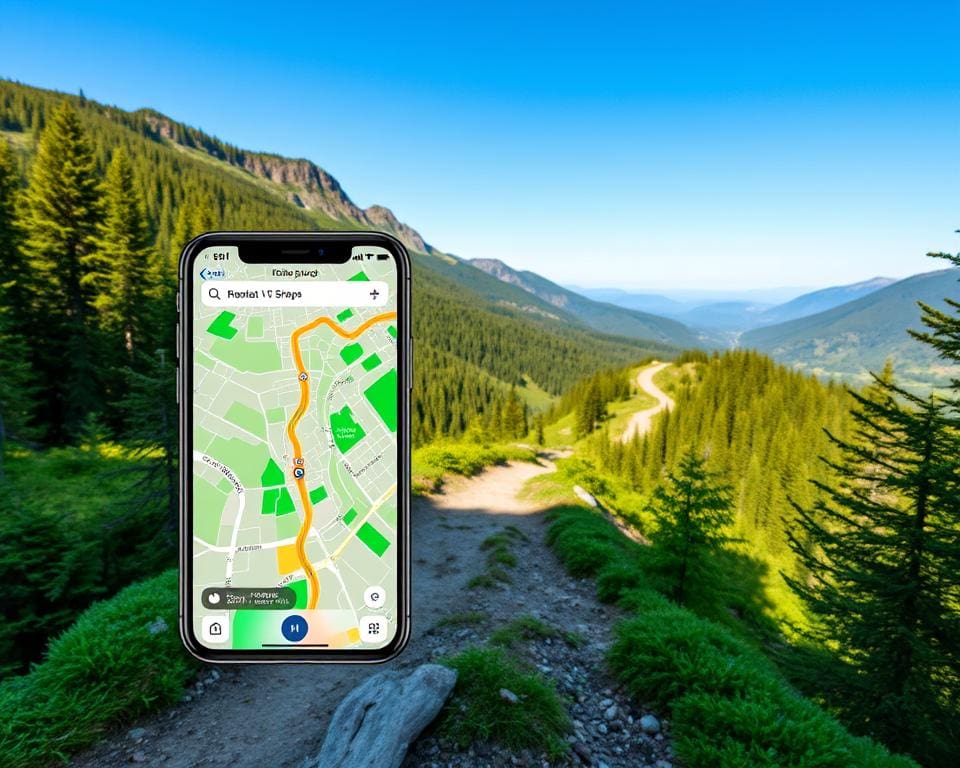 Wandern mit GPS-Apps