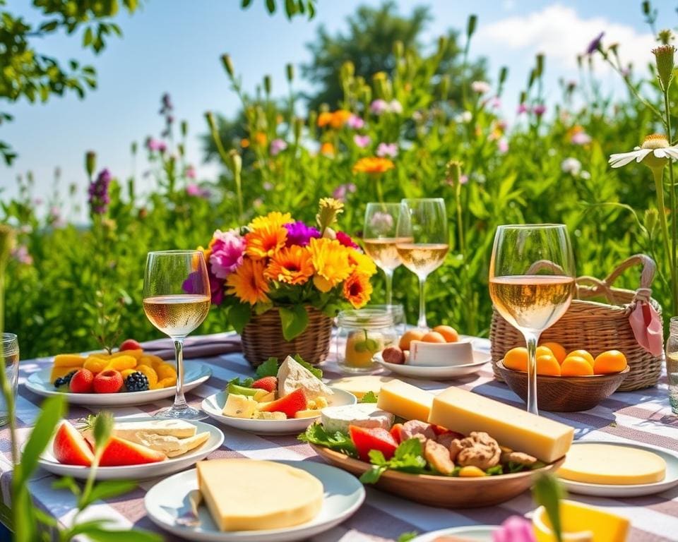 Wein- und Speisekombinationen für den Sommer