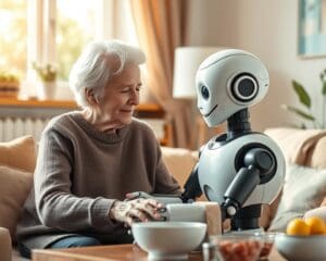 Welche Rolle spielt Robotik in der Pflege älterer Menschen?