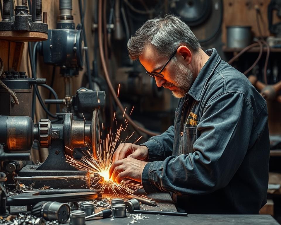 Werkzeugschleifen in der Metallbearbeitung