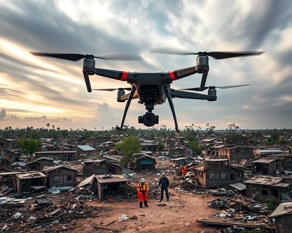 Wie verändert Drohnentechnologie den Katastrophenschutz?