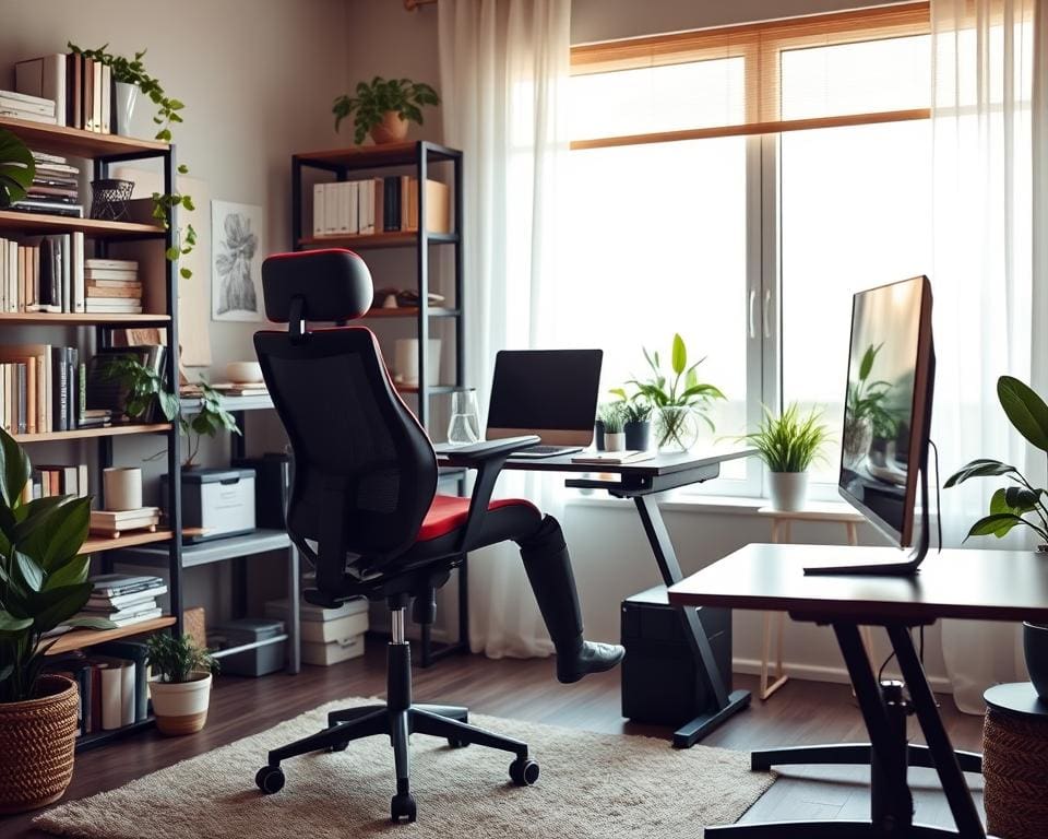 ergonomisches Homeoffice-Setup