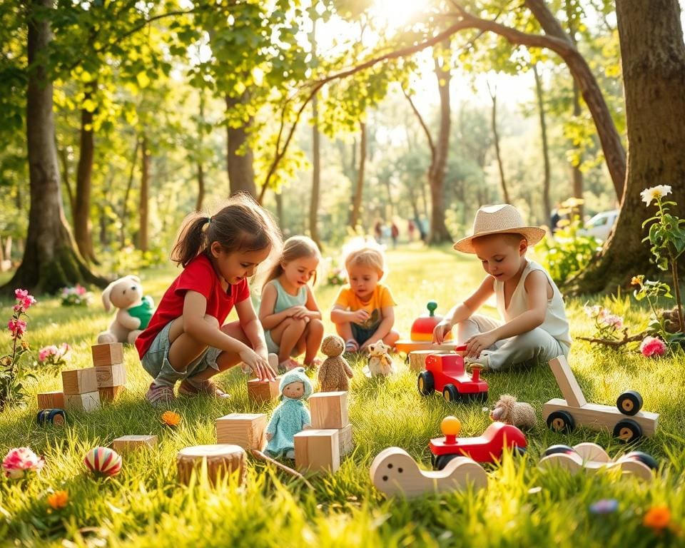 nachhaltiges Spielzeug für Kinder entdecken
