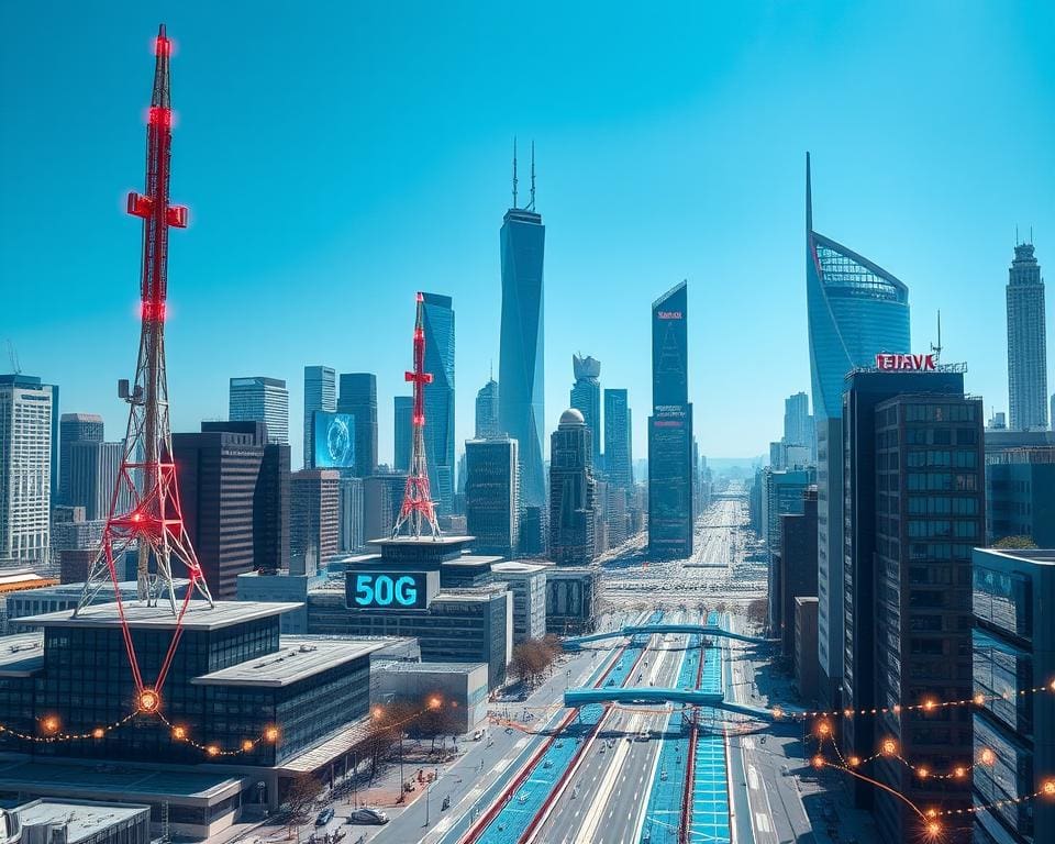 5G-Technologie für verbesserte Kommunikation