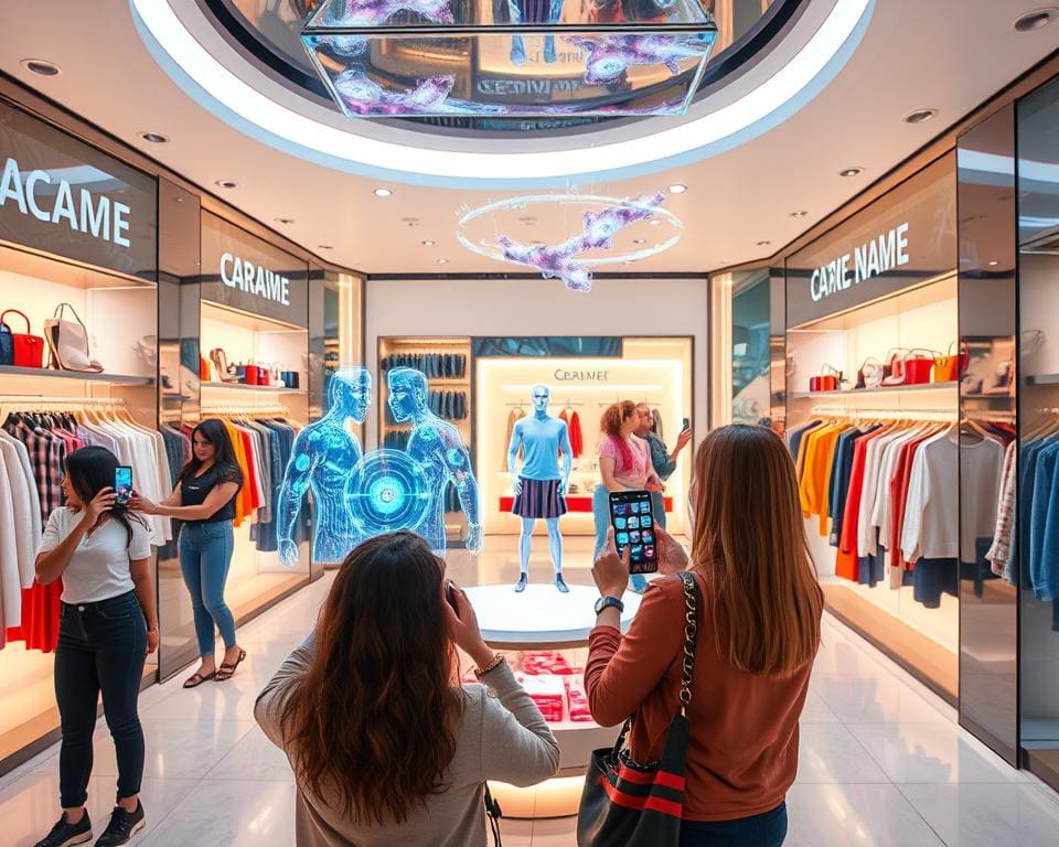 AR Shopping Erlebnis