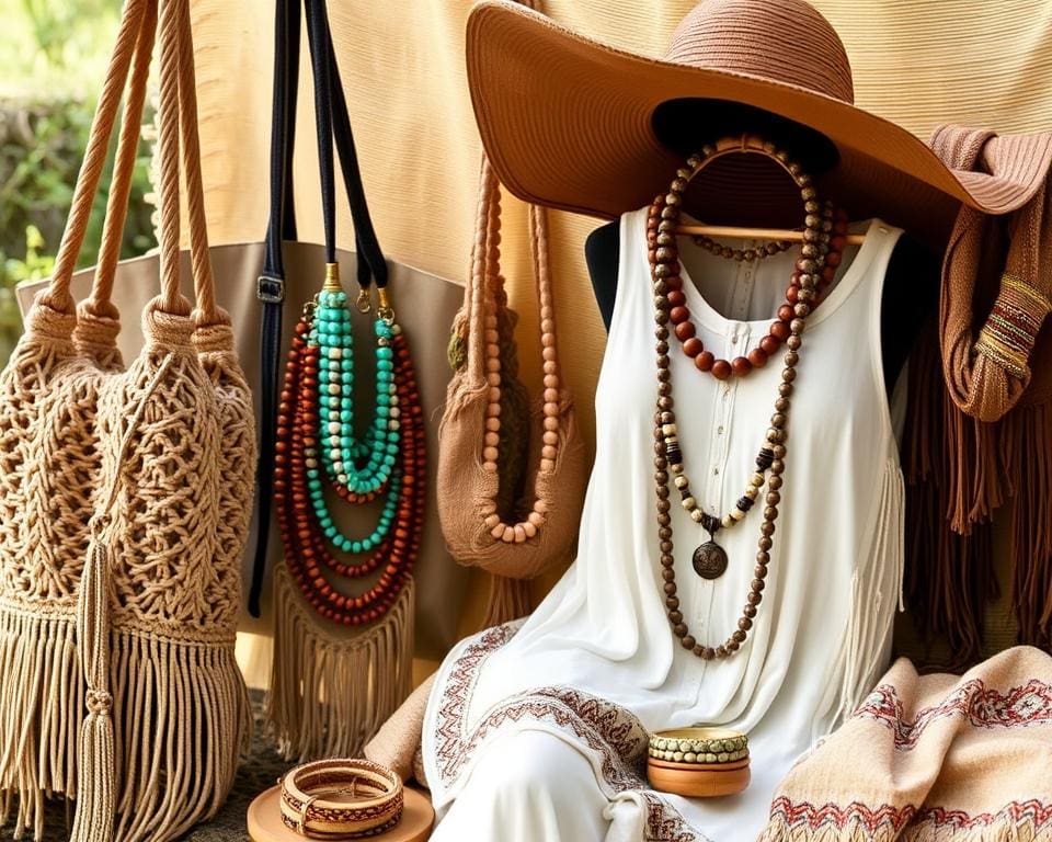 Accessoires im Boho-Style