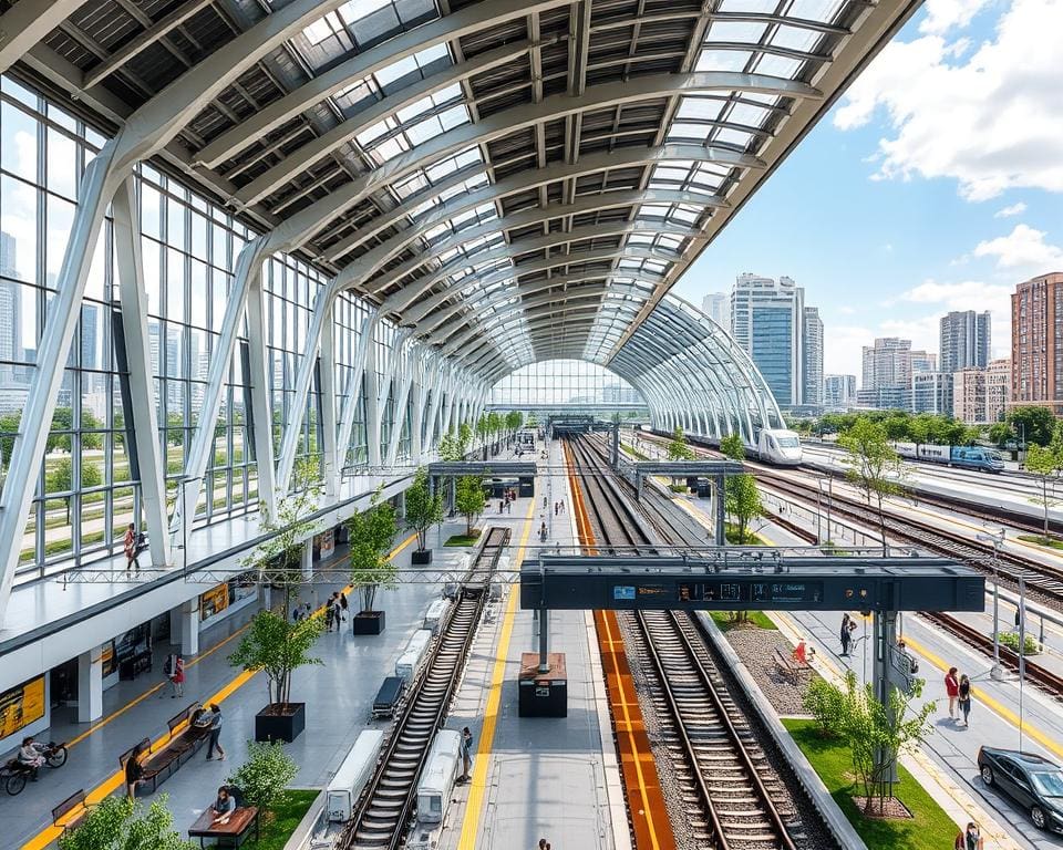 Ästhetik und Funktionalität in der Bahnhofsplanung