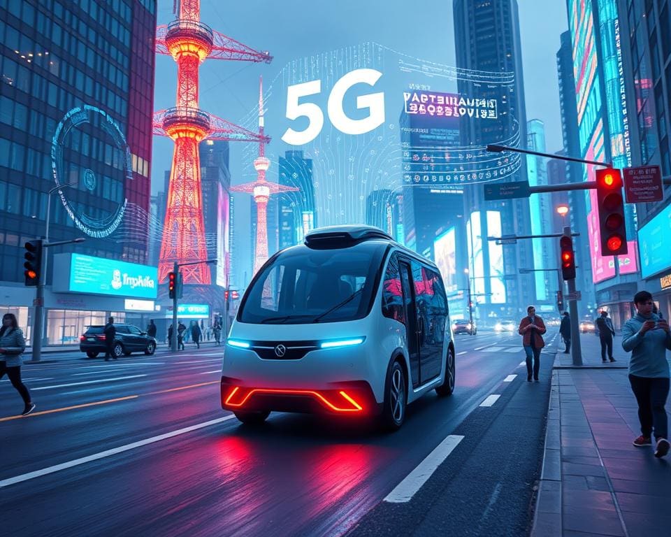 Anwendungen von 5G in autonomen Fahrzeugen