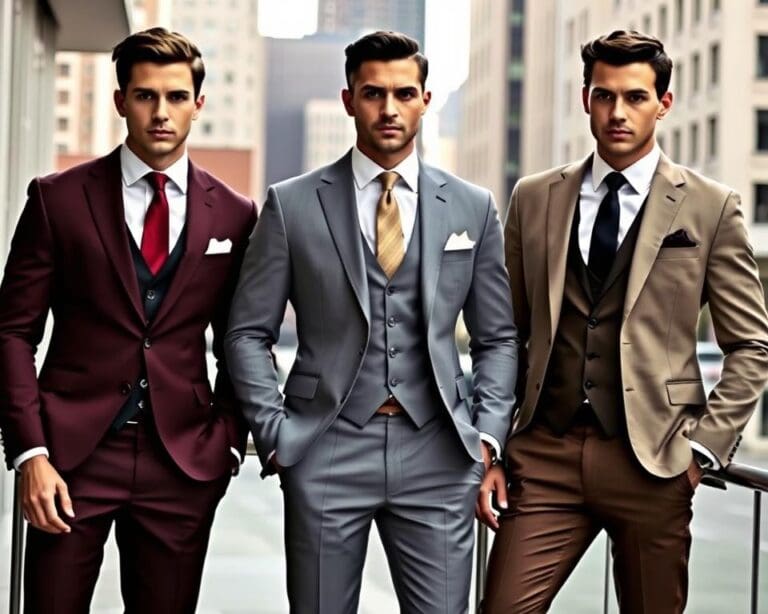 Anzüge: Moderne Schnitte für den stilvollen Gentleman