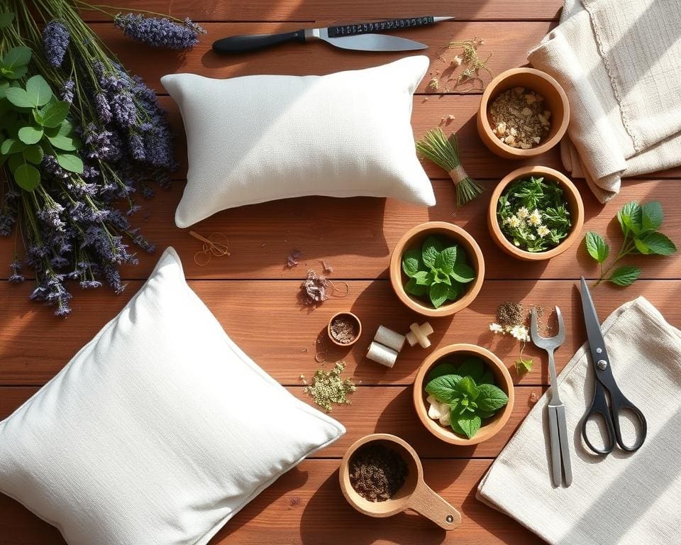 Aromatische Kräuterkissen: DIY-Anleitungen