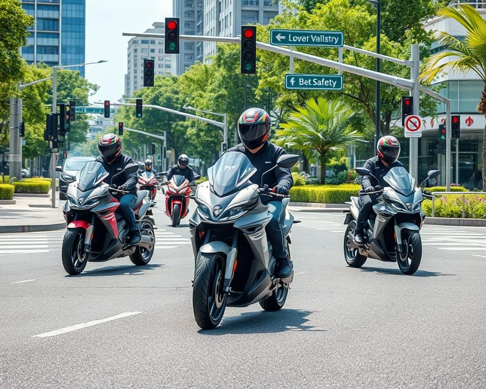 Autonome Motorräder für sichere Straßen