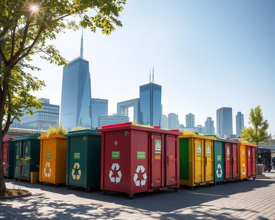 Containerdienst für nachhaltige Entsorgung