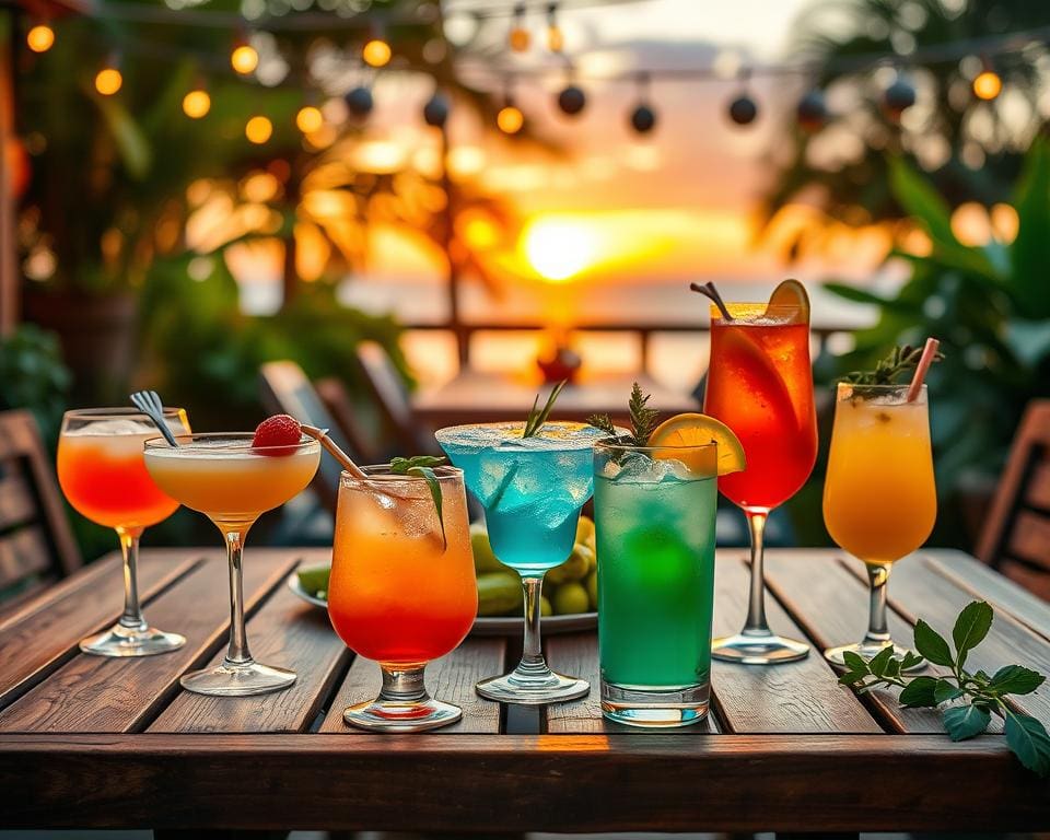 Die besten Cocktails für entspannte Sommerabende