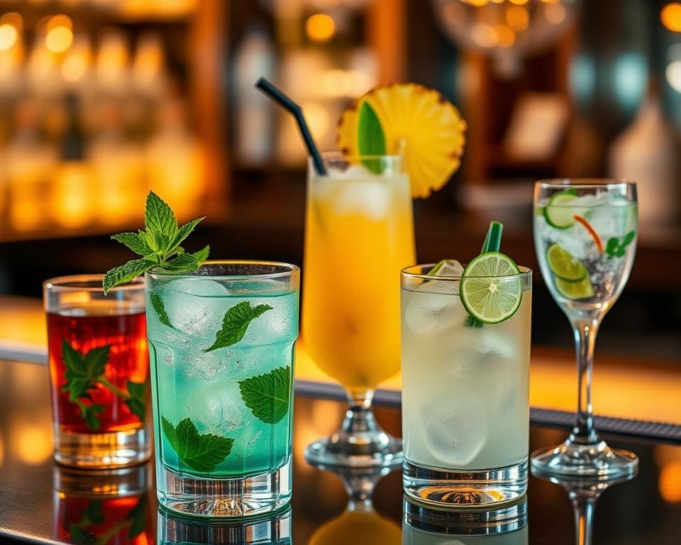 Die besten Drinks für einen gelungenen Feierabend