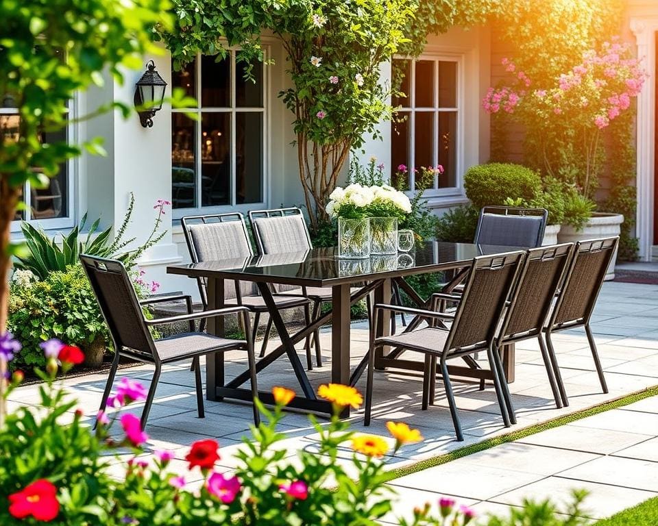 Die besten Gartenmöbel-Sets aus Aluminium