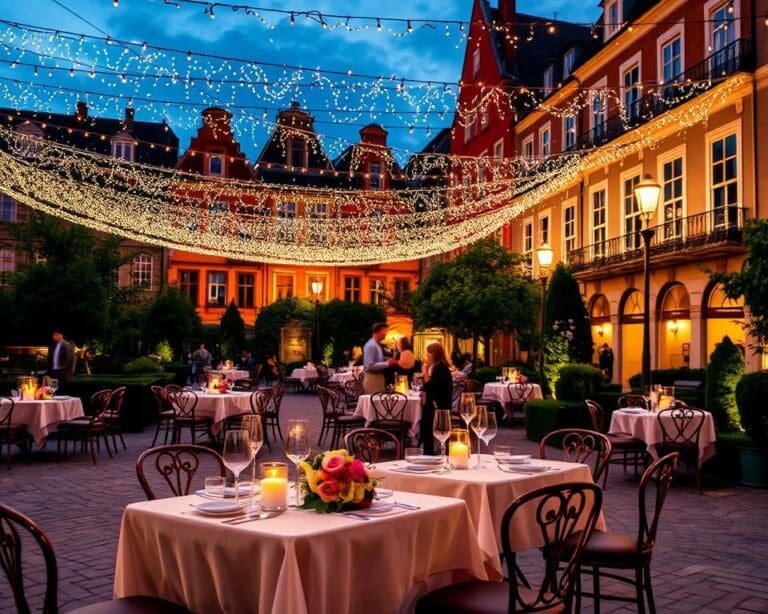 Die besten Orte für romantische Dinner-Dates in der Stadt