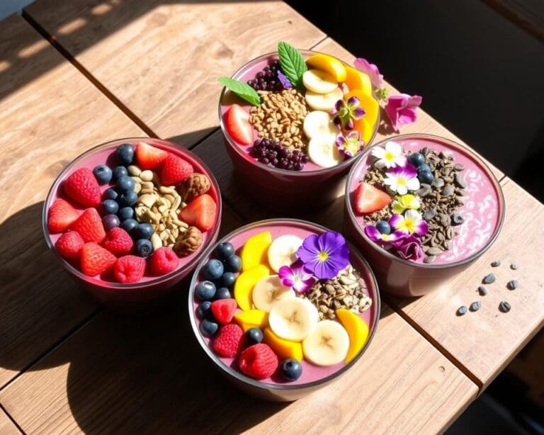 Die besten Smoothie-Bowls für einen gesunden Start