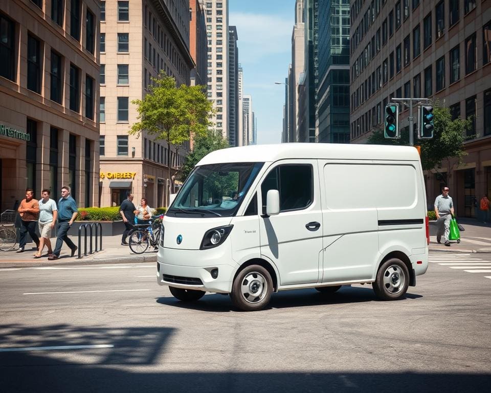 Elektro-Kleintransporter für den städtischen Lieferverkehr