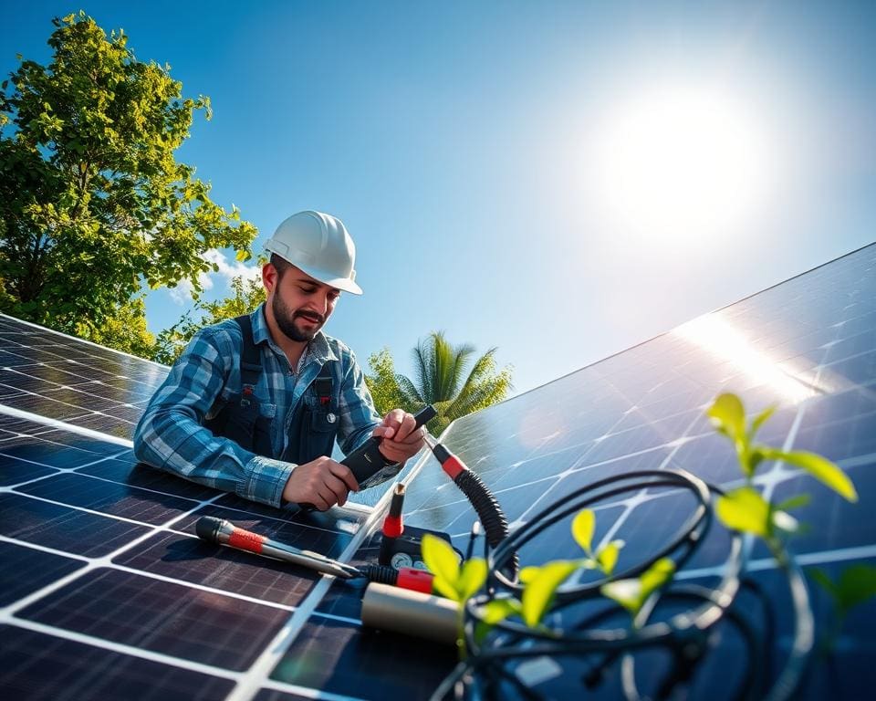 Elektrotechniker für Solartechnik