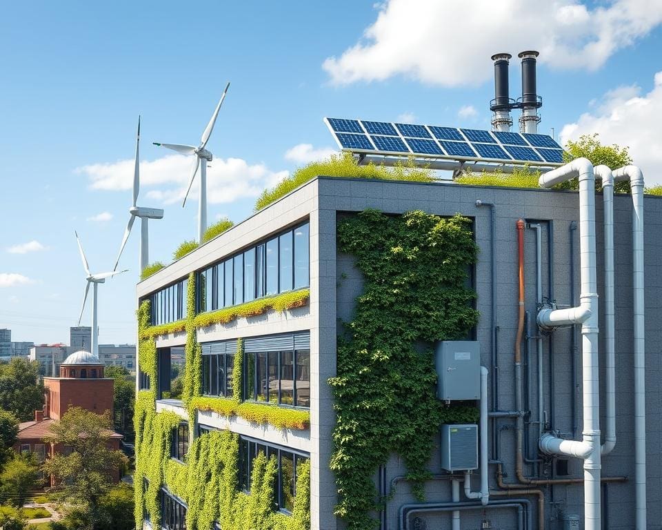 Energieeffizienz durch technische Gebäudeausrüstung