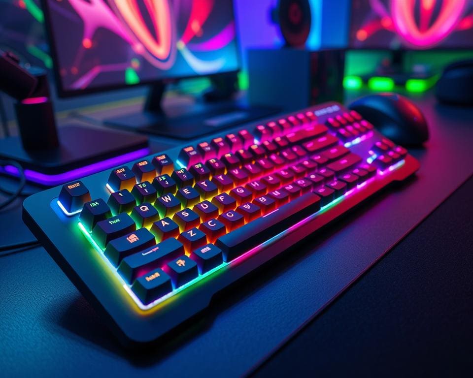 Ergonomisches Design bei Gaming-Tastaturen